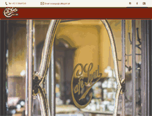 Tablet Screenshot of cafesperl.at